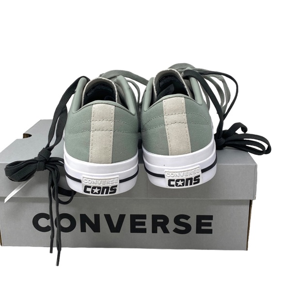 Converse CONS One Star Pro OX Low Top Canvas Gray Men’s Size Sneakers 172634C - Picture 10 of 12